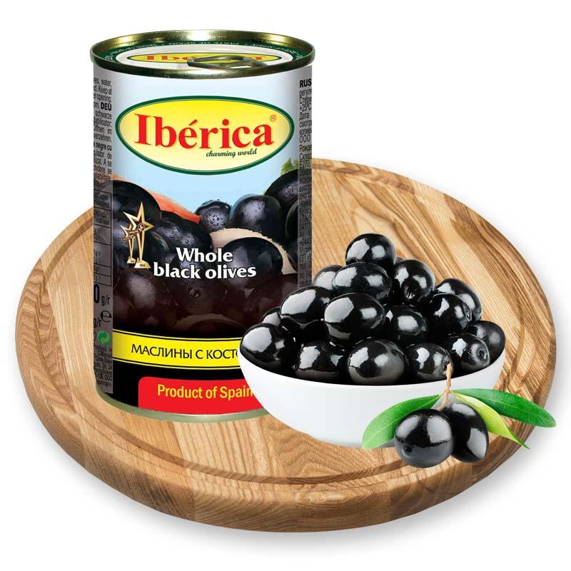 Маслины с косточкой Iberica 420 г